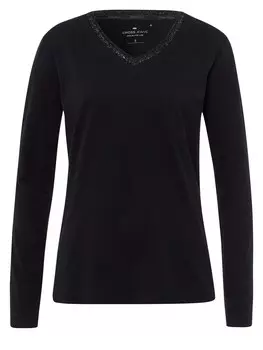 Лонгслив CROSS JEANS Shirt, черный