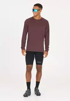 Лонгслив CRUSOE Endurance, темно-красный