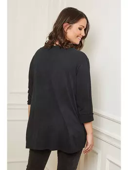 Лонгслив Curvy Lady, черный