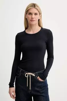 Лонгслив CUTEST Munthe, темно-синий