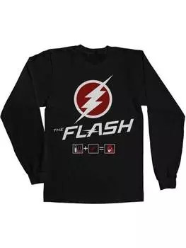 Лонгслив DC Flash, черный
