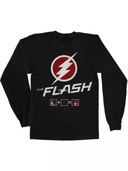 Лонгслив DC Flash, черный
