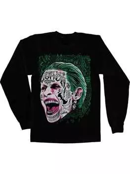 Лонгслив DC Suicide Squad, черный