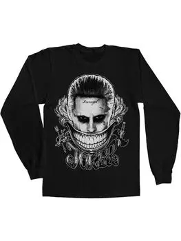 Лонгслив DC Suicide Squad, черный