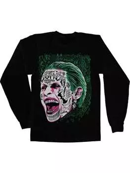 Лонгслив DC Suicide Squad, черный