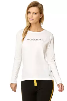 Лонгслив Decay, белый