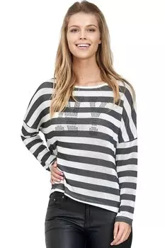 Лонгслив Decay, белый