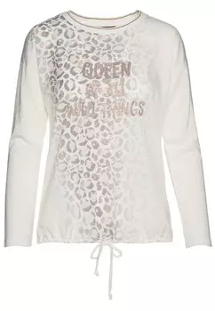 Лонгслив Decay, белый