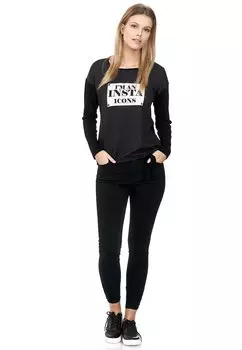 Лонгслив Decay, черный