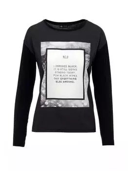 Лонгслив Decay Langarmshirt, черный