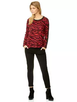 Лонгслив Decay Langarmshirt, красный