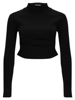 Лонгслив DEF, черный