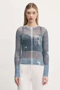 Лонгслив DEMS Desigual, темно-синий