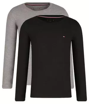 Лонгслив детский Tommy Hilfiger Relaxed Fit, 2 штуки