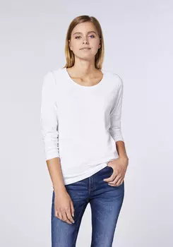 Лонгслив Detto Fatto, белый