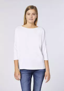 Лонгслив Detto Fatto, белый