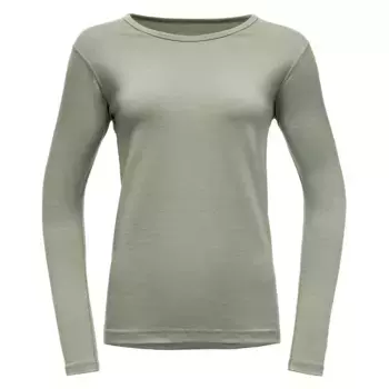 Лонгслив DEVOLD OF NORWAY Breeze Plus Merino 200, зеленый