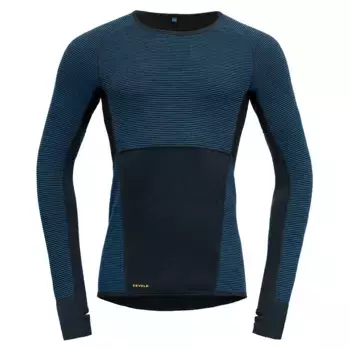 Лонгслив DEVOLD OF NORWAY Tuvegga Merino, синий