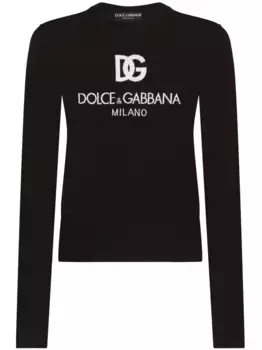 Лонгслив DG Milano DOLCE & GABBANA, черный