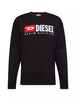 Лонгслив DIESEL Shirt T-BOXT-LS-DIV, черный