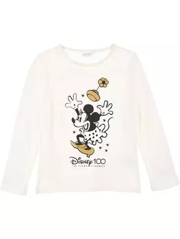 Лонгслив Disney 100, белый