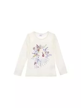 Лонгслив Disney Frozen, белый