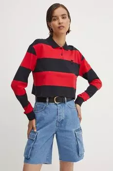 Лонгслив Dkny, красный