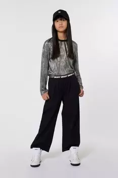 Лонгслив Dkny, серебряный