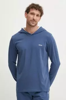 Лонгслив для отдыха Boss, синий