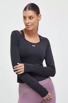 Лонгслив для тренировок Train Seamless Under Armour, черный