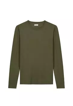Лонгслив Dstrezzed Shirt Gage, оливковый