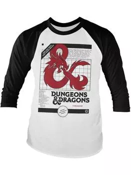 Лонгслив Dungeons And Dragons, белый