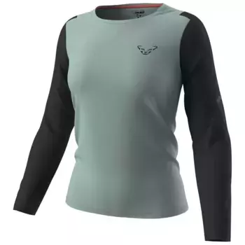 Лонгслив Dynafit Transalper, зеленый