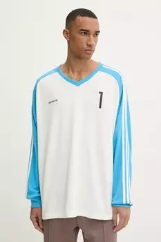 Лонгслив Джерси Adidas Originals, бежевый