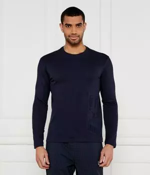 Лонгслив Ea7 Regular Fit, синий