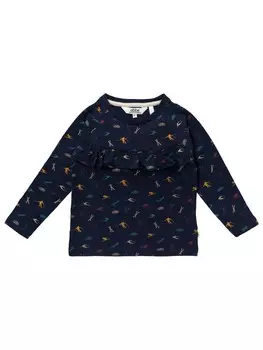 Лонгслив Ebbe Shirt, темно-синий