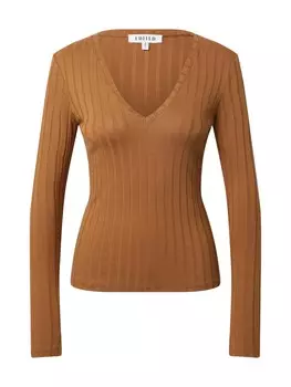 Лонгслив Edited ELIN, коричневый