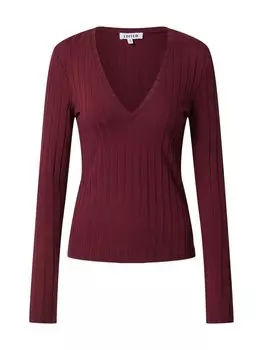 Лонгслив Edited ELIN, темно-красный