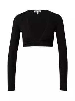Лонгслив EDITED Shirt Marielle, черный