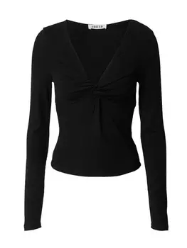 Лонгслив EDITED Shirt Vibeke, черный