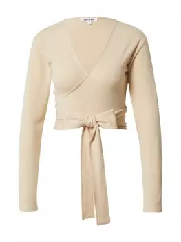 Лонгслив EDITED Shirt Xelena, бежевый