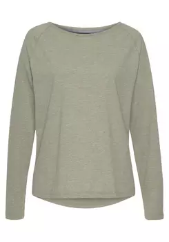 Лонгслив ELBSAND, цвет grn meliert