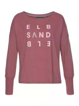 Лонгслив ELBSAND, цвет mauve meliert