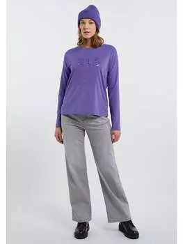 Лонгслив ELBSAND Longsleeve Nikka, фиолетовый