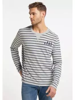 Лонгслив ELBSAND, серый