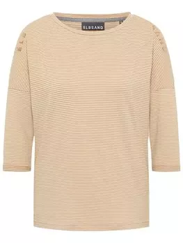 Лонгслив ELBSAND Veera, бежевый