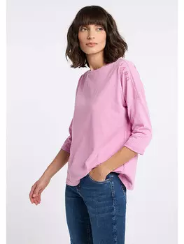 Лонгслив ELBSAND Veera, розовый