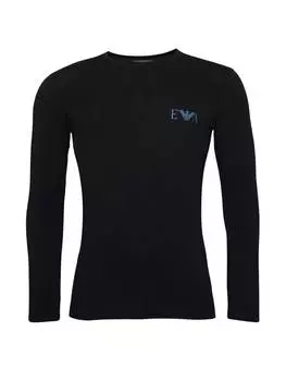 Лонгслив Emporio Armani, черный