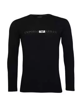 Лонгслив Emporio Armani, черный