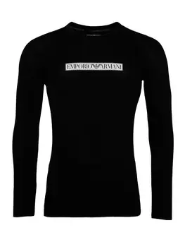 Лонгслив Emporio Armani Shirt, черный